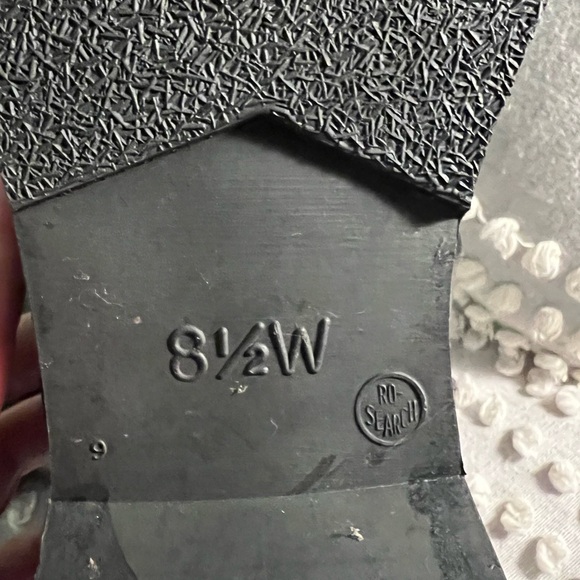 Men’s, Black military style boot, lace up, size 8 1/2 - Picture 4 of 4